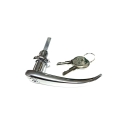 VW Bus T1 Türgriff Klapptüren mit Schlüssel 8.55-7.58 & Brasil T1 vergl. 221841631E Griff Seitentüren 211841631C